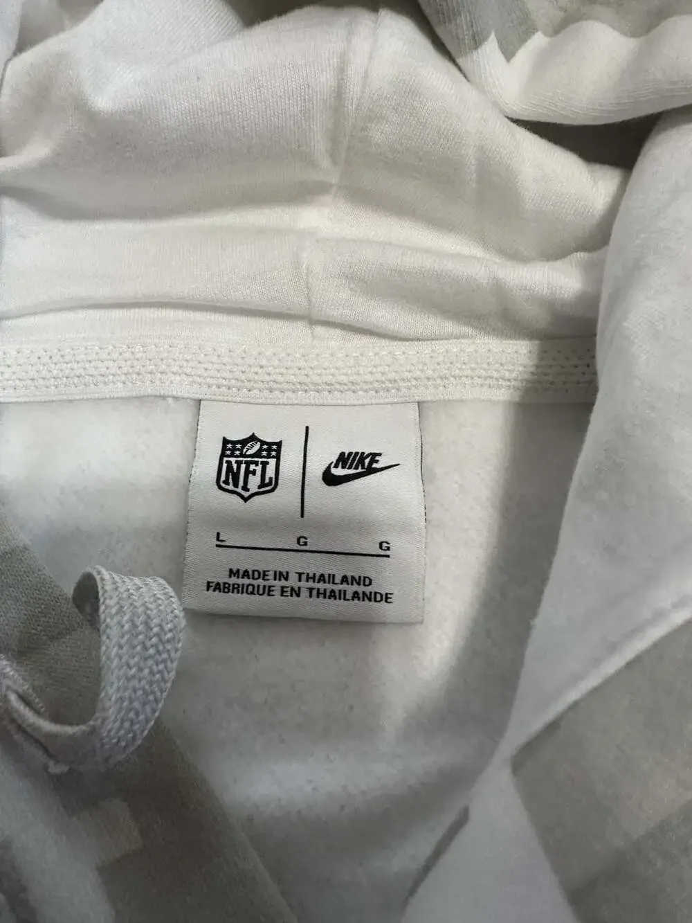 Nike NFL Cleveland Browns 2024 Salute To Service Arctic Camo Pullover Hoodie L